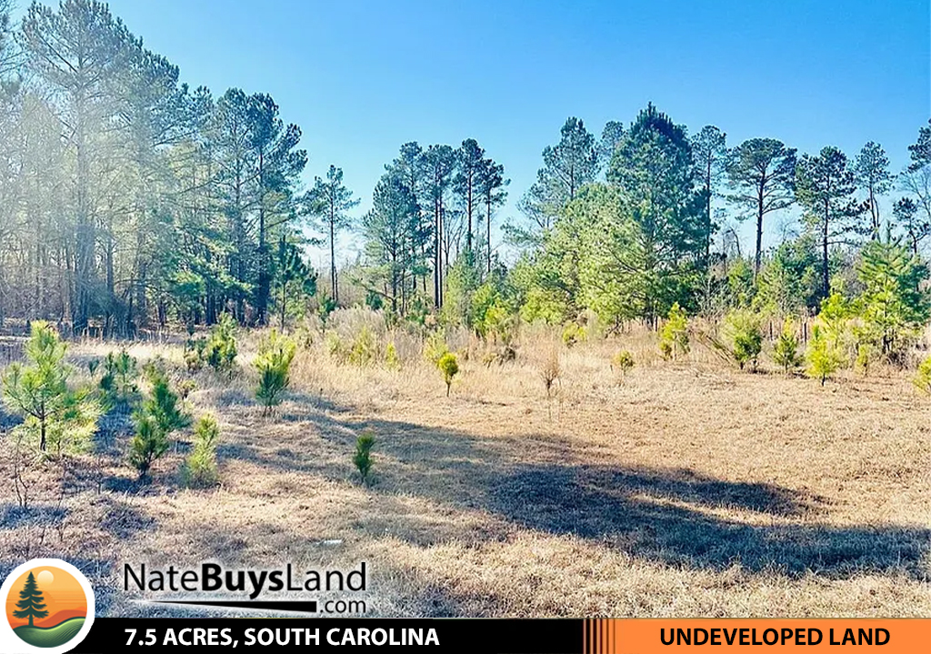 7.5 ACRES, SOUTH CAROLINA